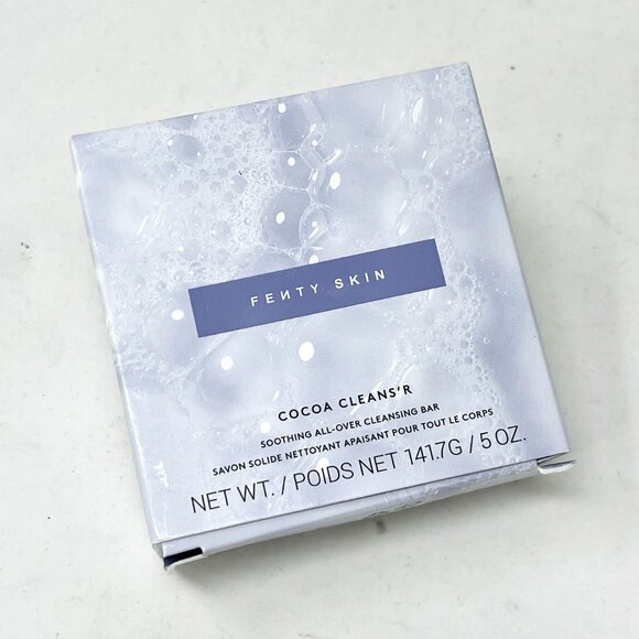NEW [1] Fenty Skin Cocoa Cleans'r Soothing All-Over Cleansing Bar Full Size 5oz - Picture 6 of 7